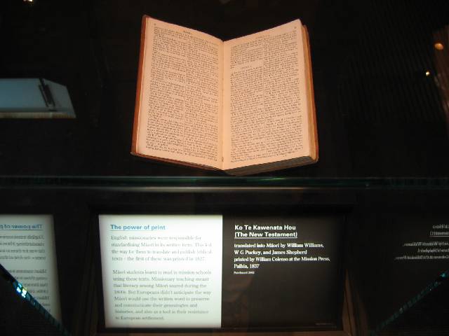 47-MaoriBible An old Maori Bible